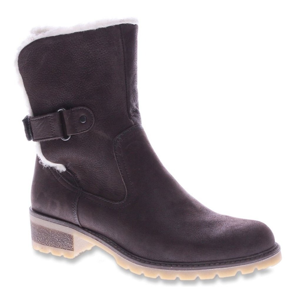 NIB Spring Step Gloucester black leather Boots us:7.5-8 (EU 38)